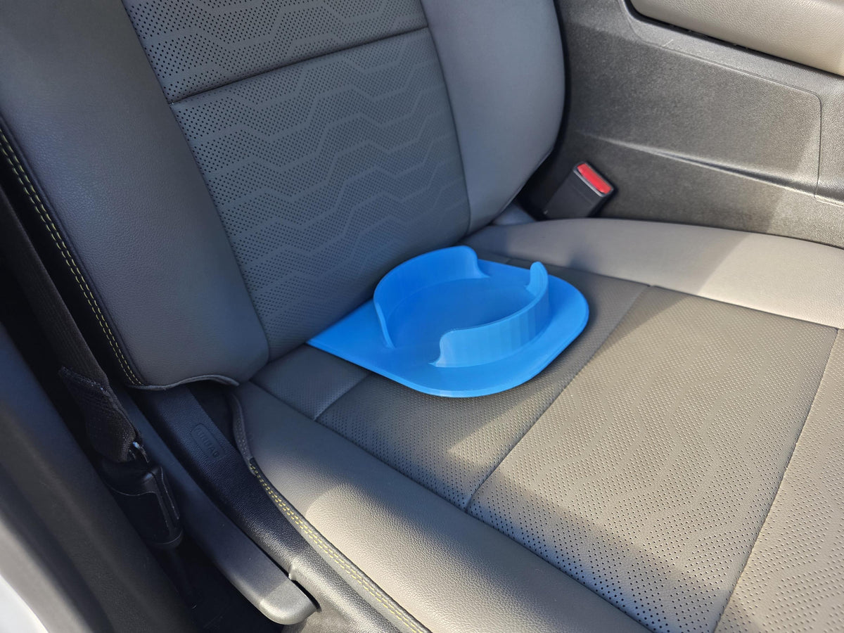YETI 1/2 Gallon Car Seat Holder Insert, Truck Seat Gap Bottle Stabilizer, No Roll Water Jug Mount